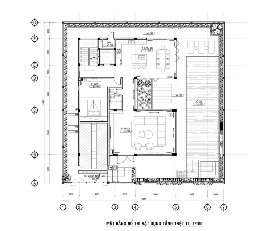 Thiết kế thi công xây dựng nhà biệt thự