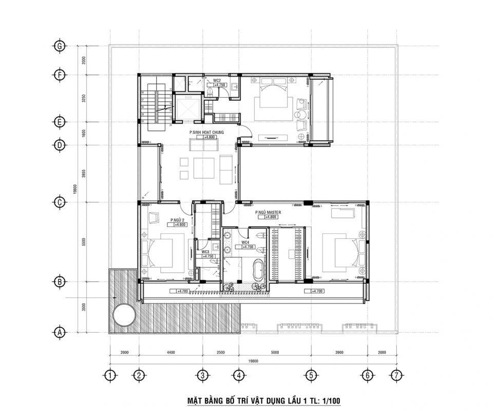 Thiết kế thi công xây dựng nhà biệt thự