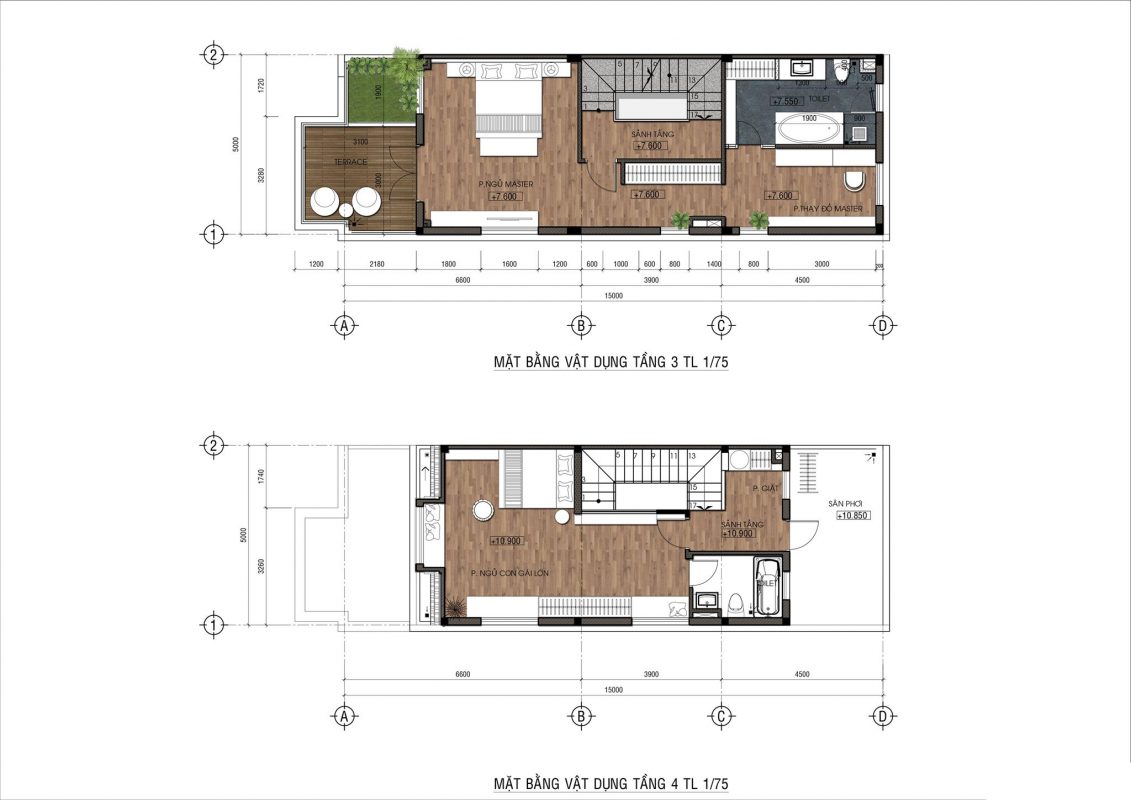 Thiết kế thi công xây dựng nhà biệt thự