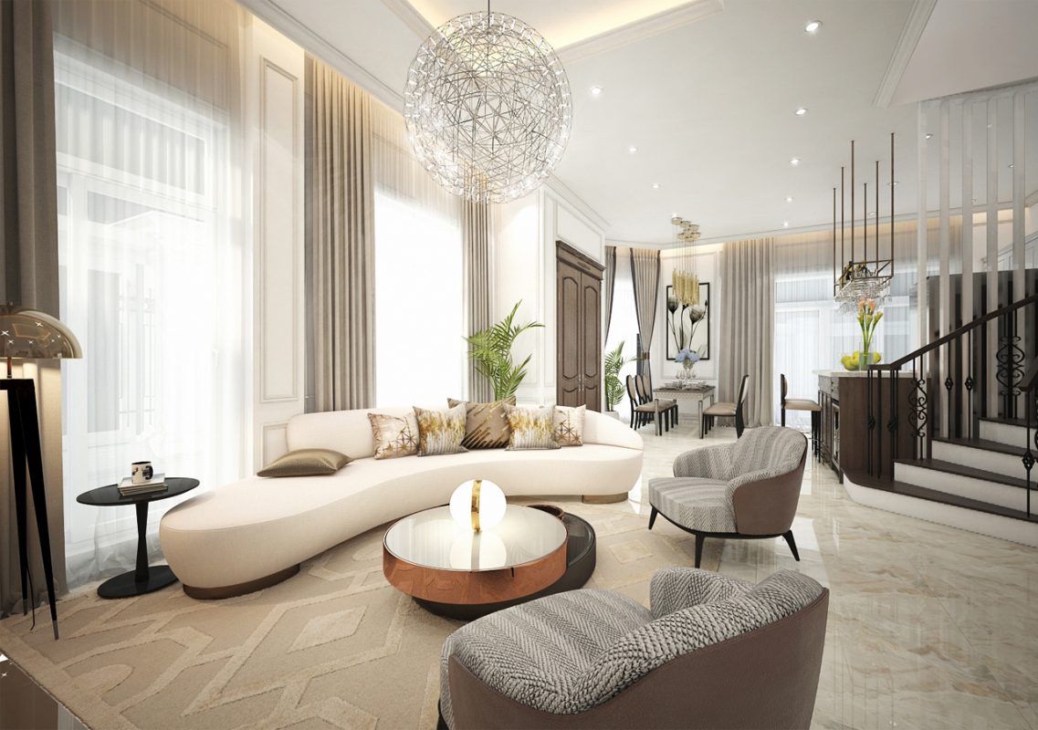 Thiết kế thi công xây dựng nhà biệt thự