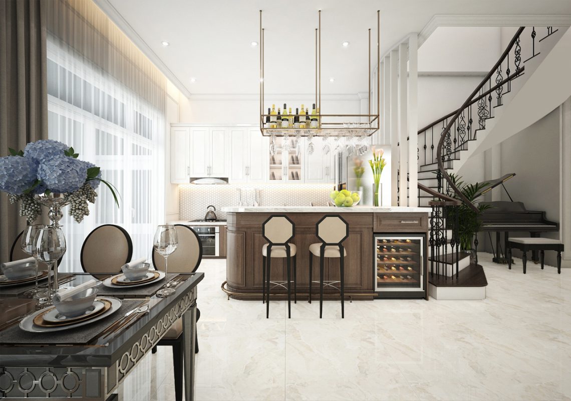 Thiết kế thi công xây dựng nhà biệt thự