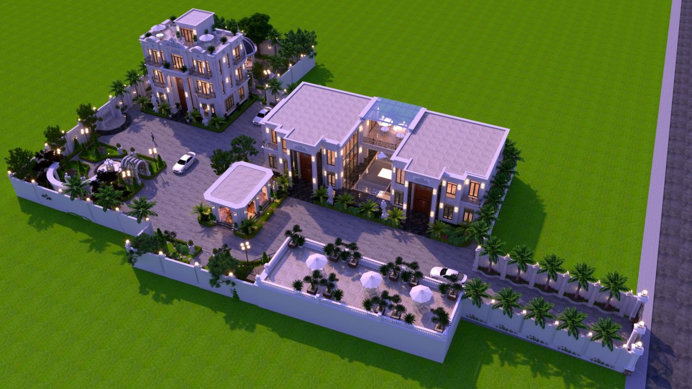 Thiết kế thi công xây dựng nhà biệt thự