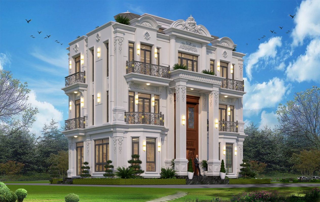 Thiết kế thi công xây dựng nhà biệt thự