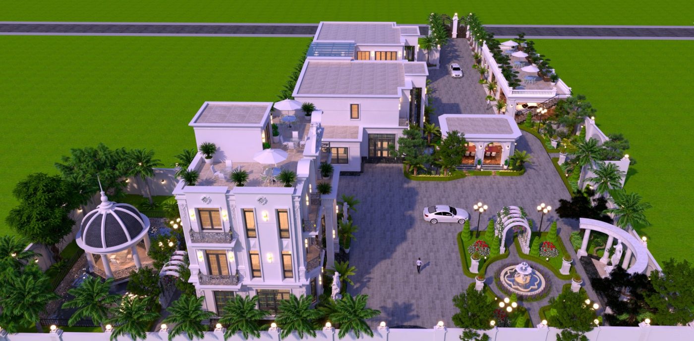 Thiết kế thi công xây dựng nhà biệt thự