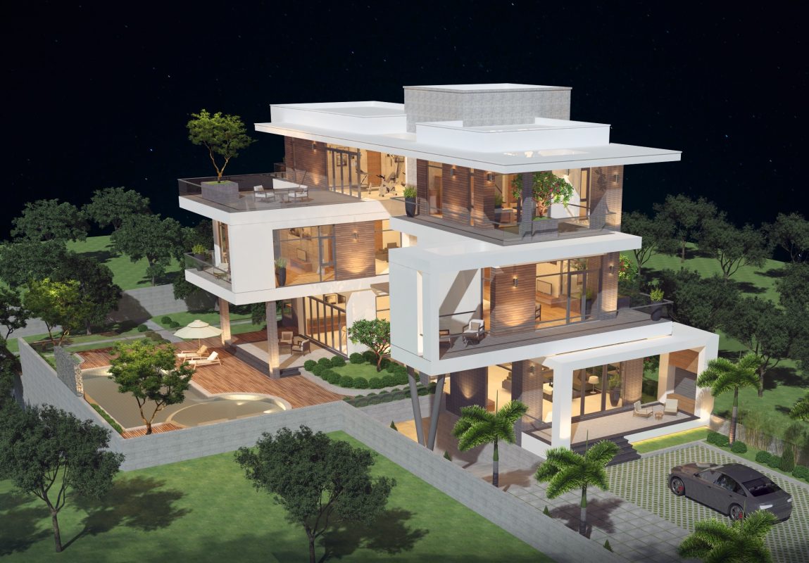 Thiết kế thi công xây dựng nhà biệt thự