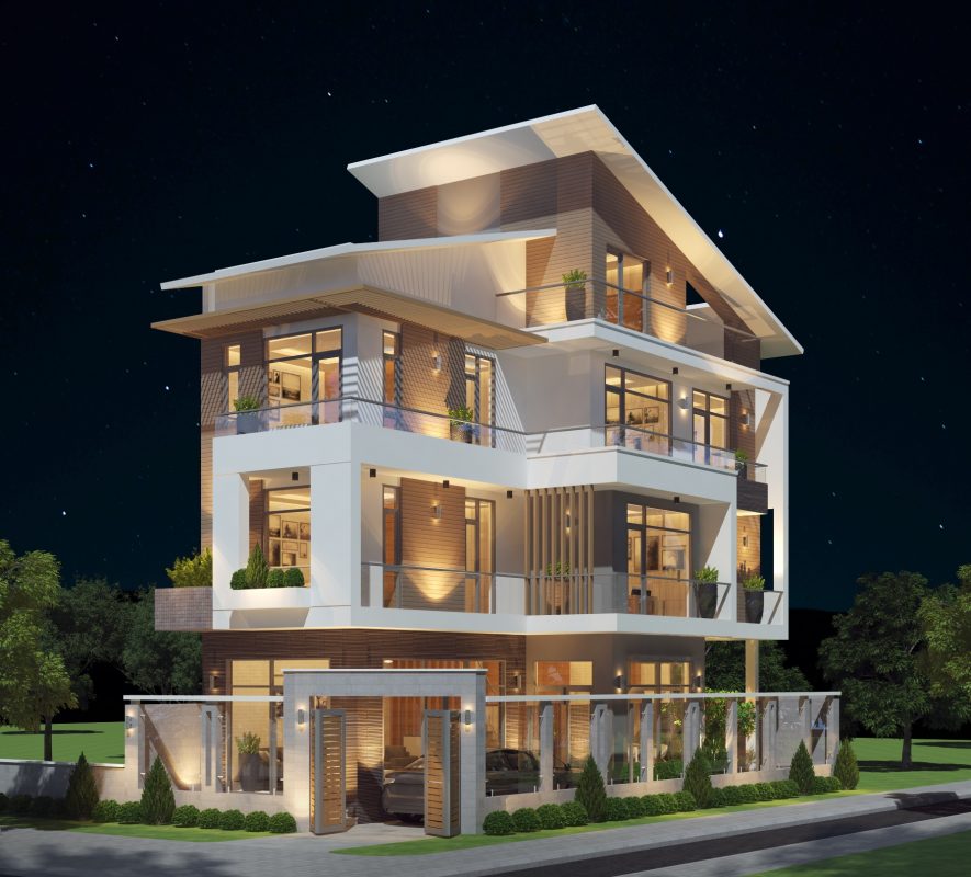 Thiết kế thi công xây dựng nhà biệt thự