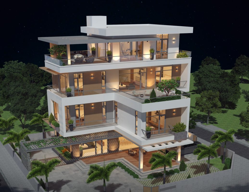 Thiết kế thi công xây dựng nhà biệt thự