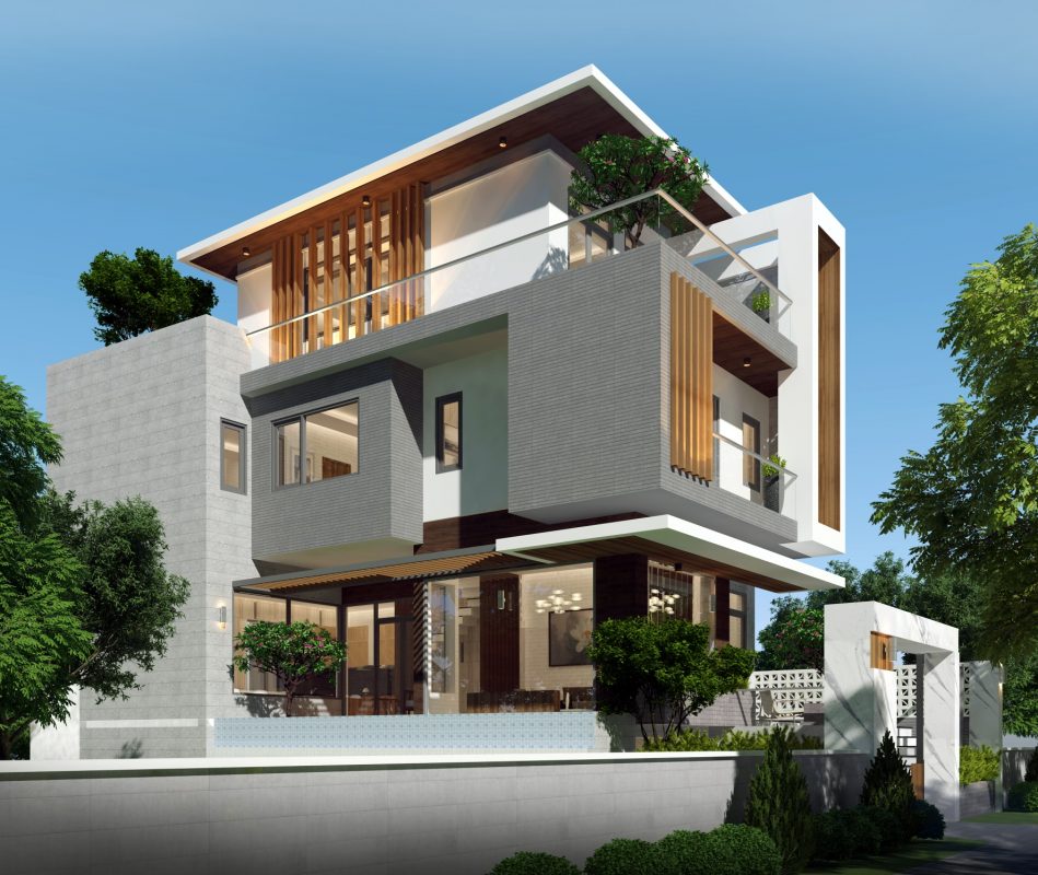 Thiết kế thi công xây dựng nhà biệt thự