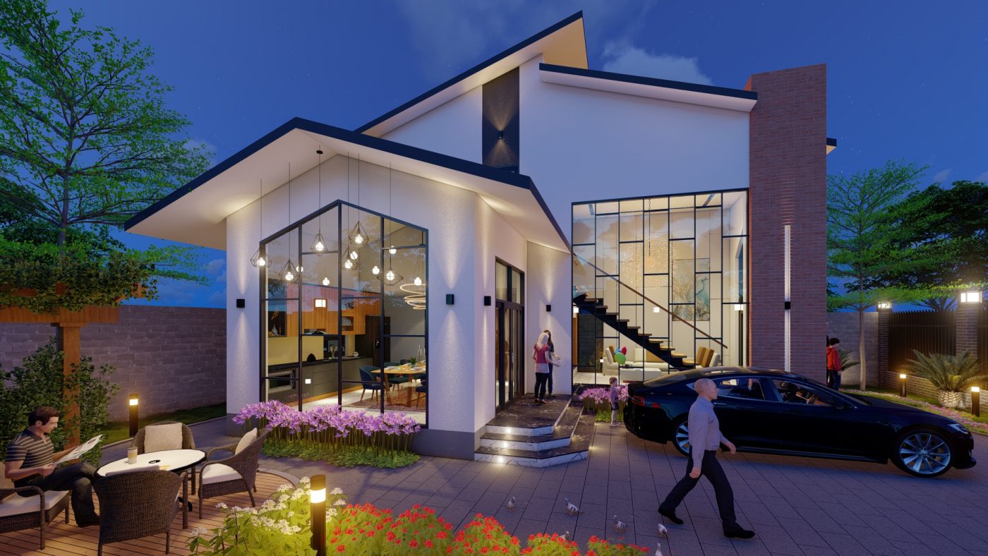 Thiết kế thi công xây dựng nhà biệt thự