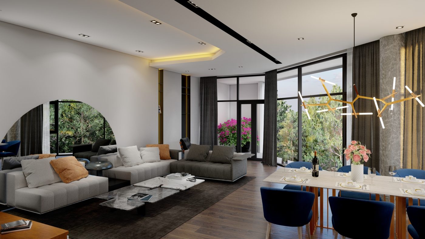 Thiết kế thi công xây dựng nhà biệt thự