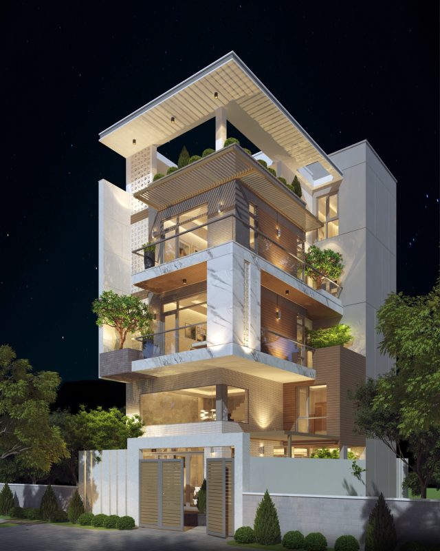 Thiết kế thi công xây dựng nhà biệt thự