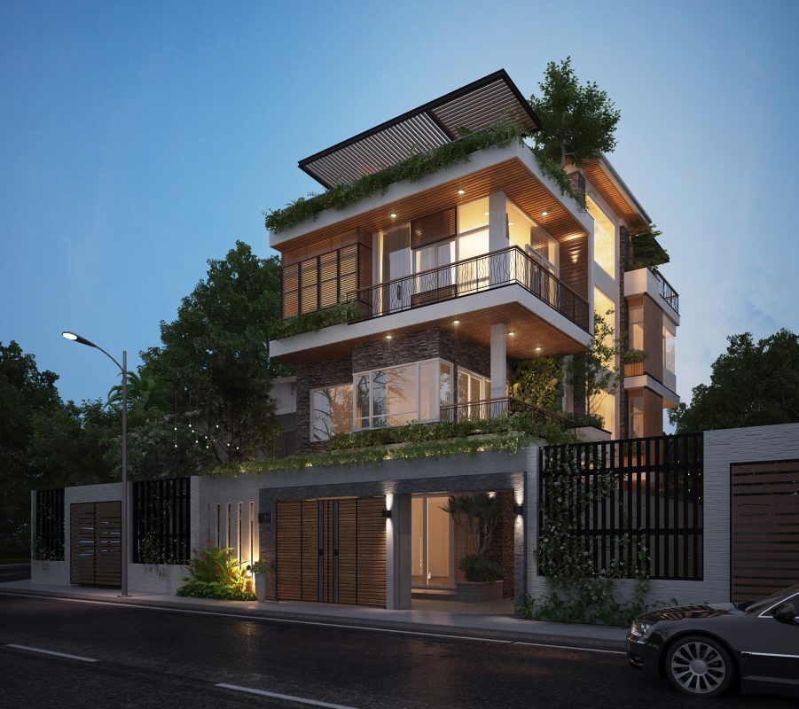 Thiết kế thi công xây dựng nhà biệt thự