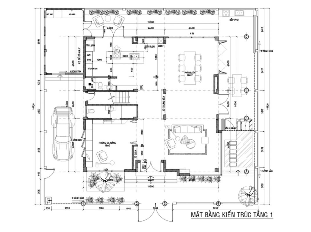 Thiết kế thi công xây dựng nhà biệt thự