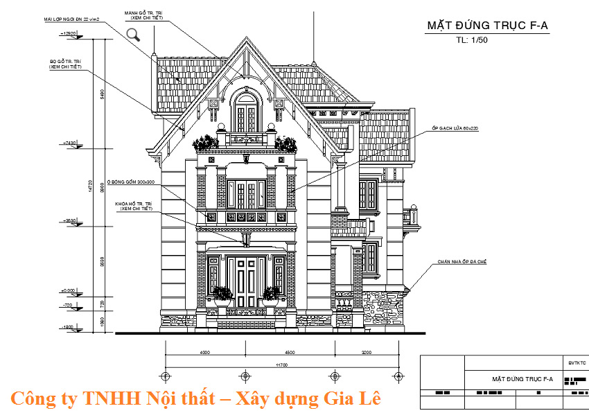 Chuẩn bị bản vẽ thiết kế xây dựng cho biệt thự