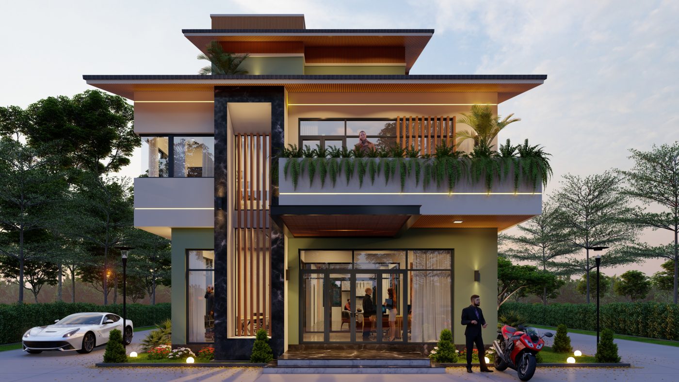 Thiết kế thi công xây dựng nhà biệt thự