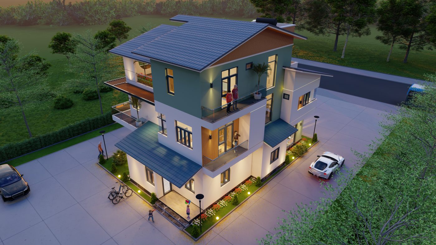 Thiết kế thi công xây dựng nhà biệt thự