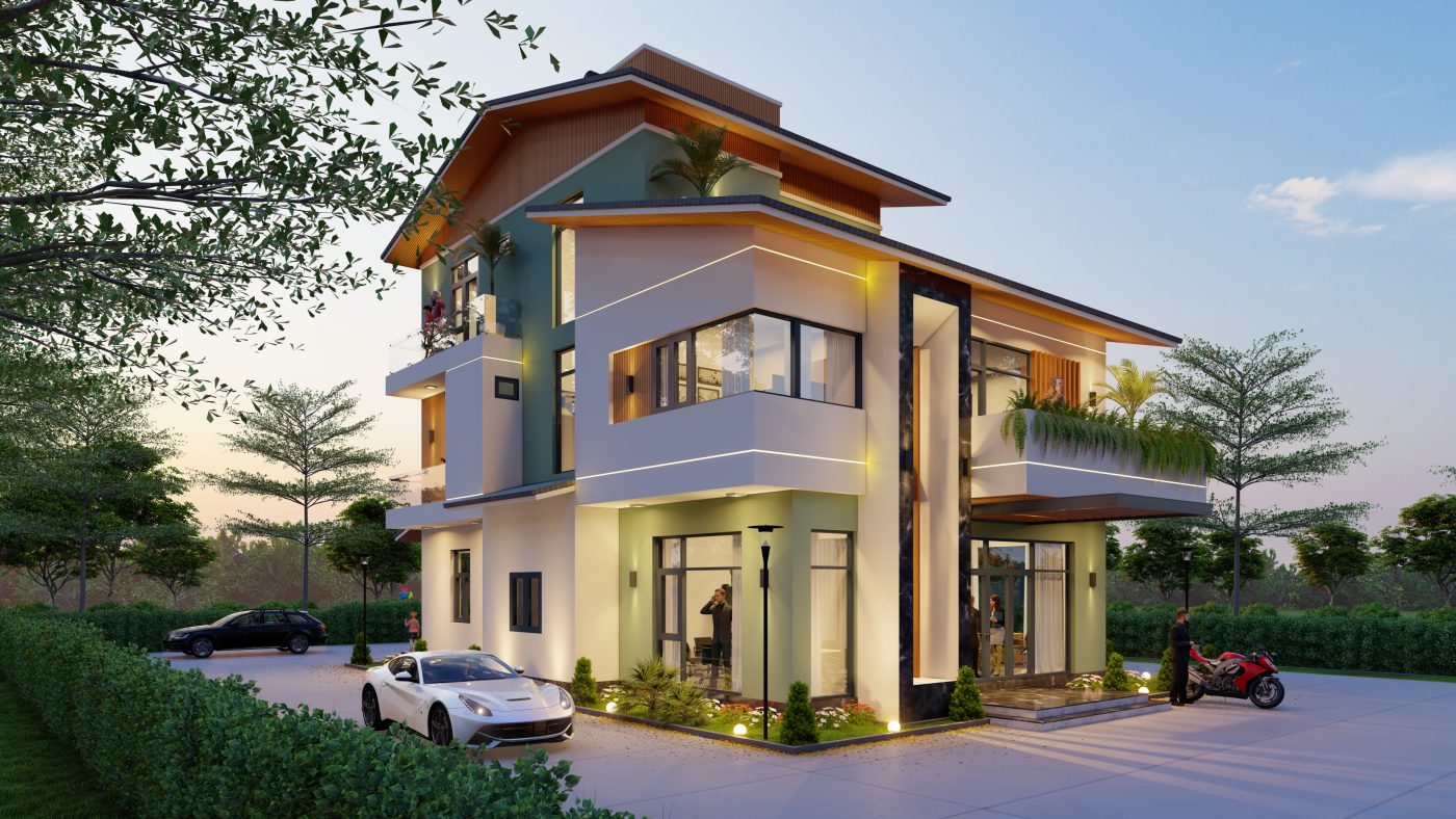 Thiết kế thi công xây dựng nhà biệt thự