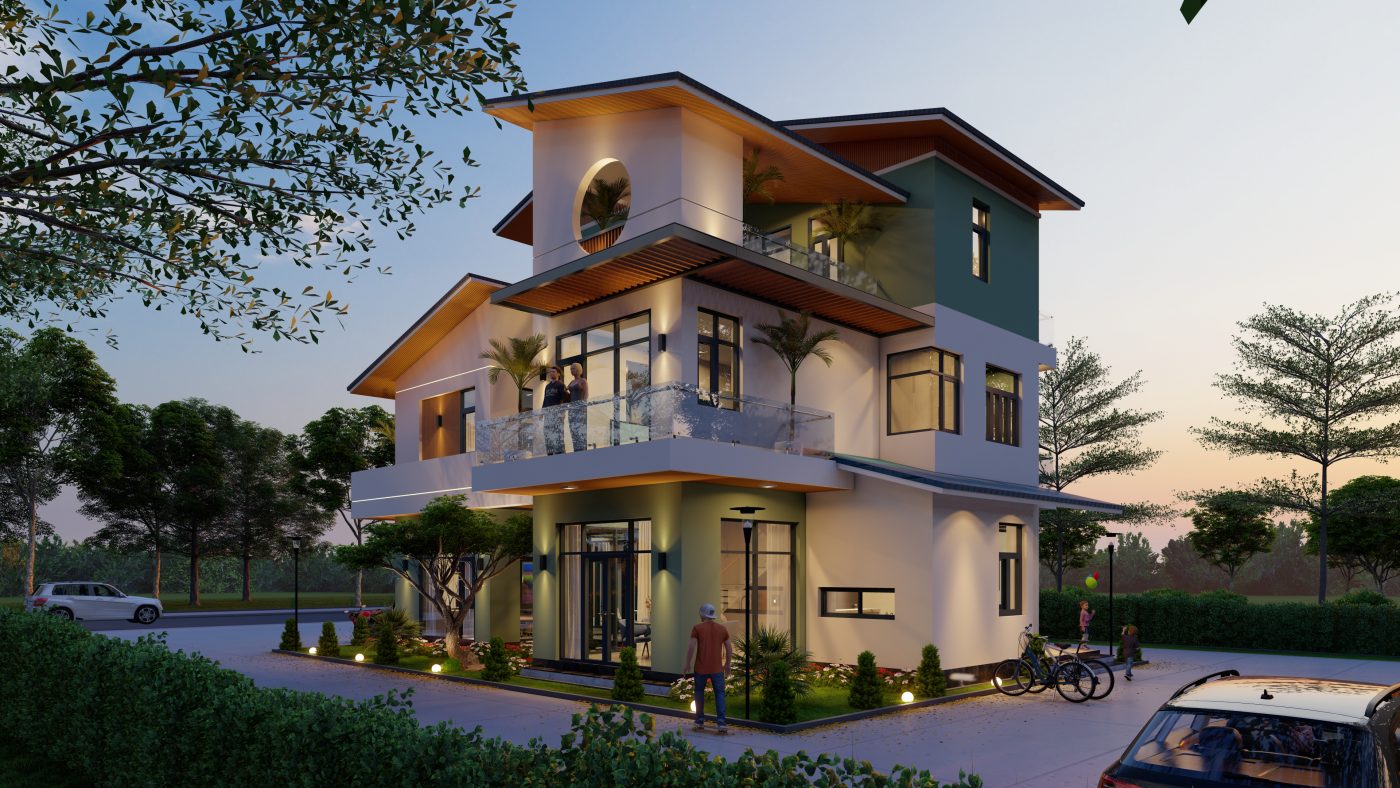 Thiết kế thi công xây dựng nhà biệt thự