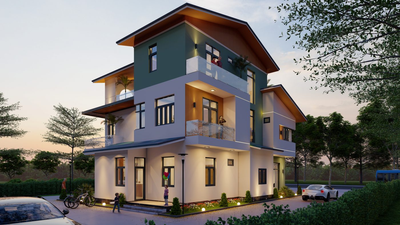 Thiết kế thi công xây dựng nhà biệt thự