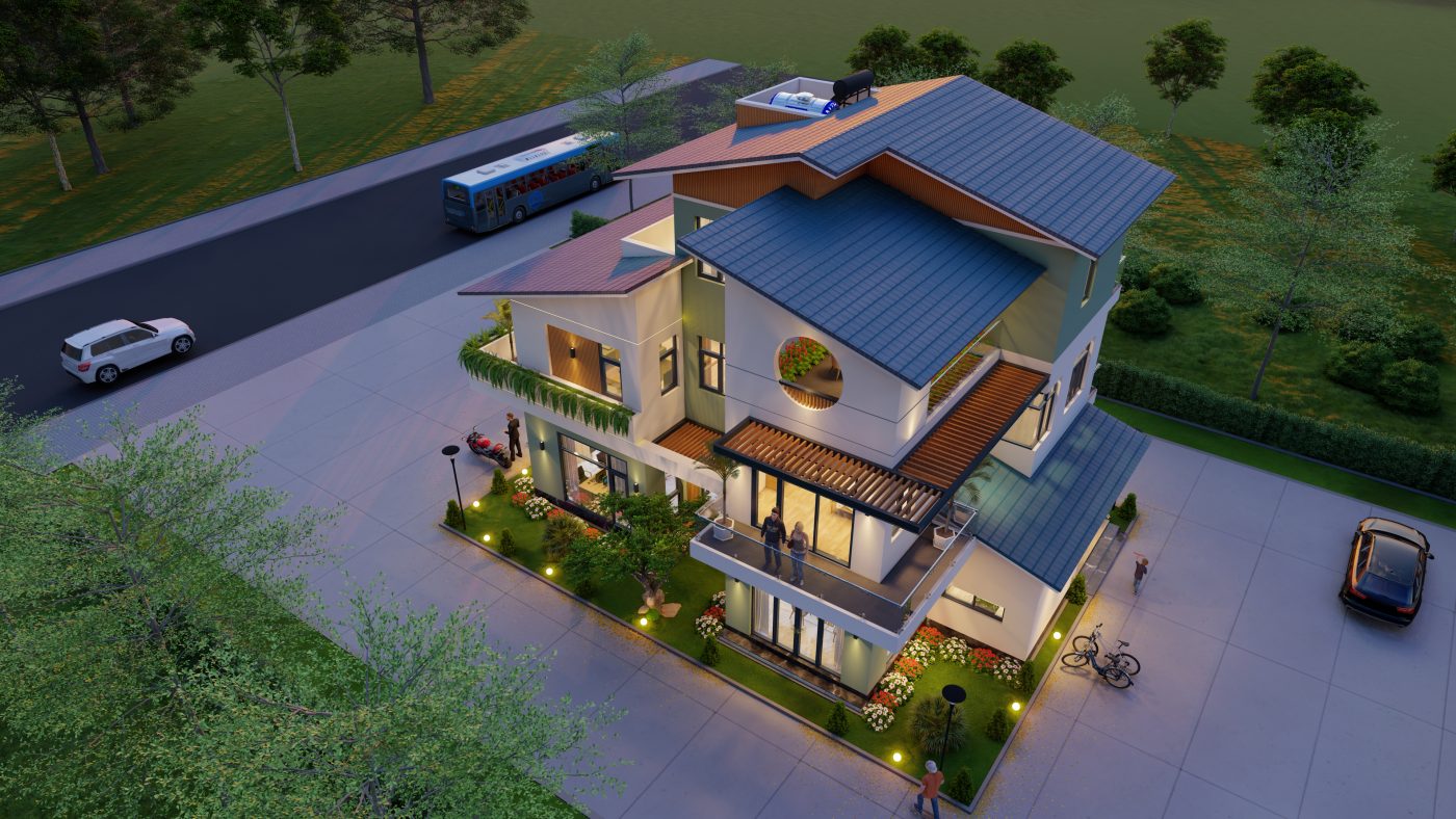 Thiết kế thi công xây dựng nhà biệt thự