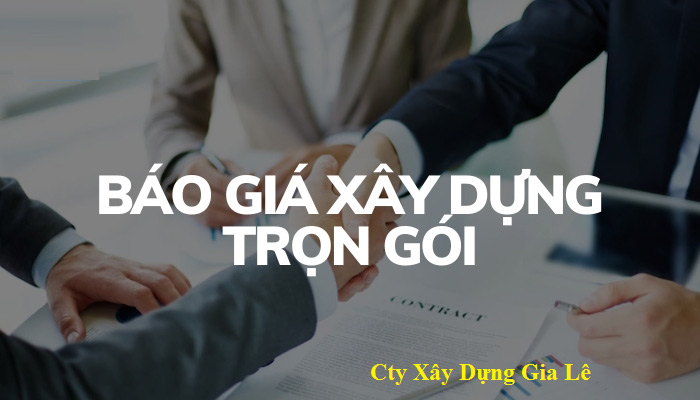 Báo giá xây nhà biệt thự trọn gói