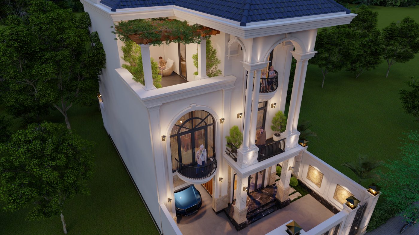 Thiết kế thi công xây dựng nhà biệt thự