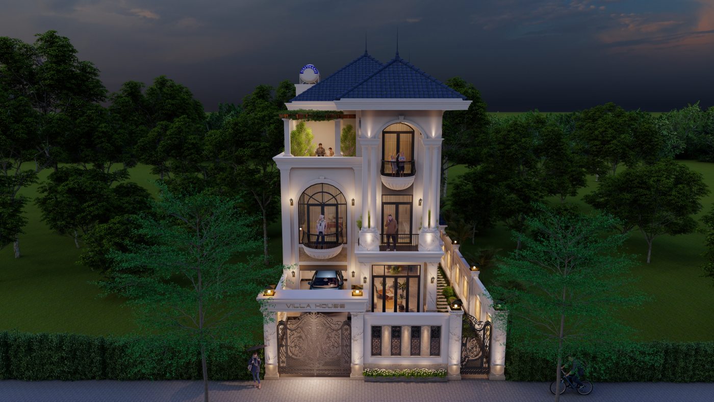 Thiết kế thi công xây dựng nhà biệt thự