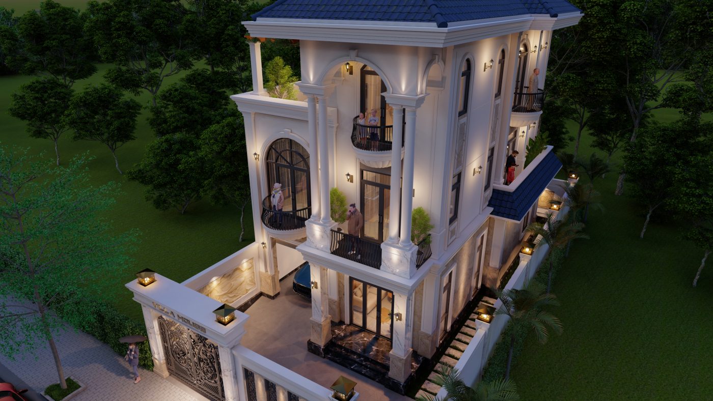 Thiết kế thi công xây dựng nhà biệt thự