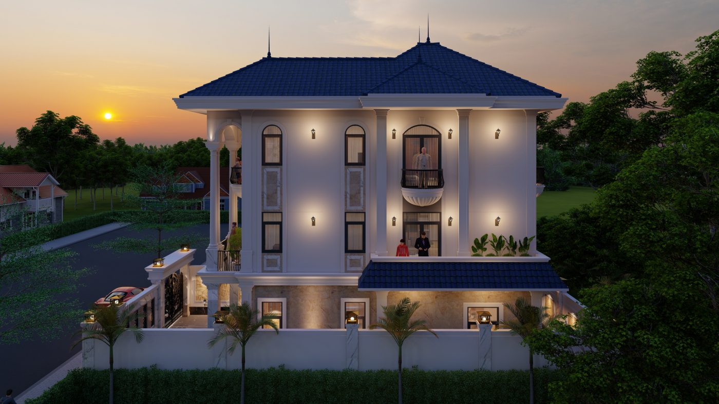 Thiết kế thi công xây dựng nhà biệt thự