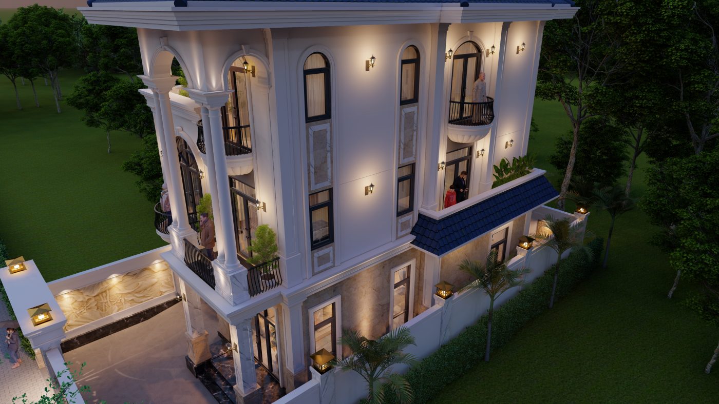 Thiết kế thi công xây dựng nhà biệt thự