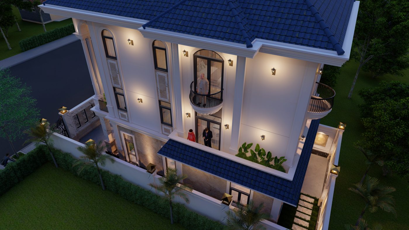 Thiết kế thi công xây dựng nhà biệt thự