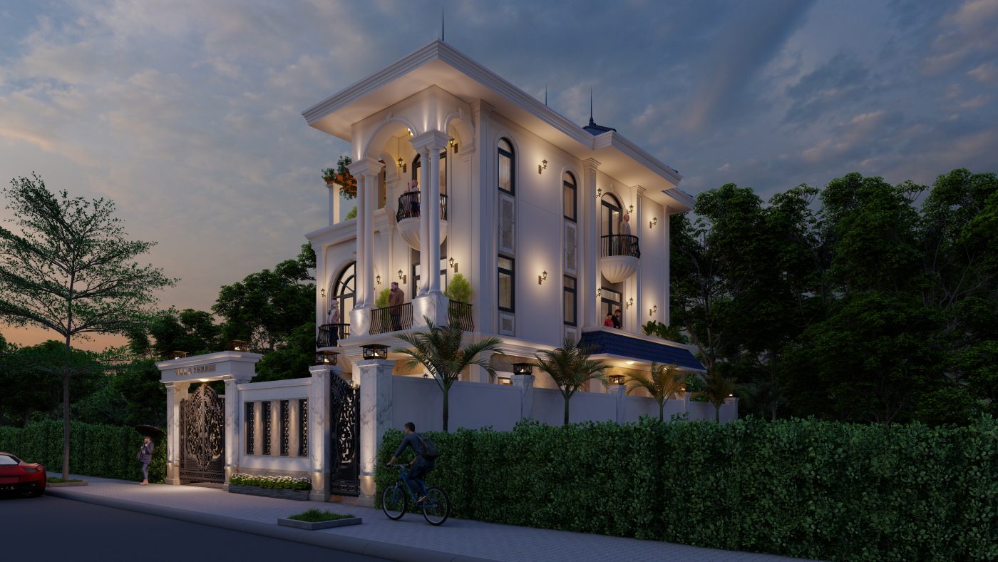 Thiết kế thi công xây dựng nhà biệt thự