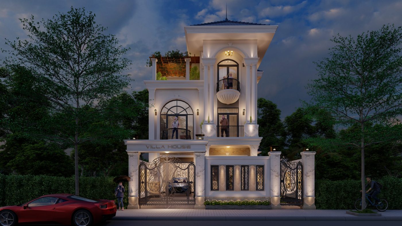 Thiết kế thi công xây dựng nhà biệt thự