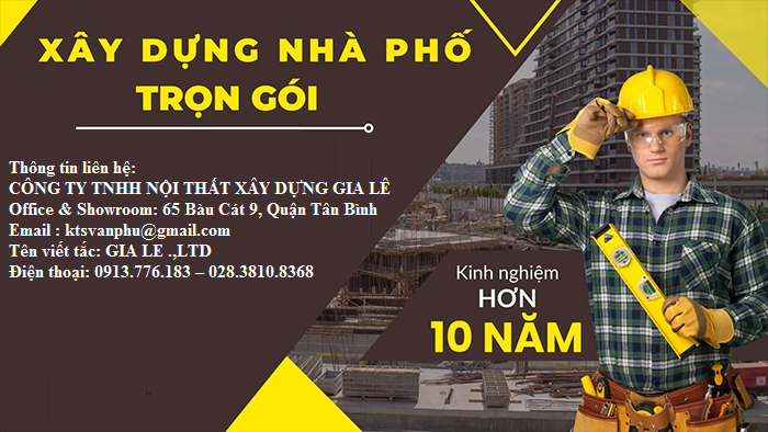 Thiết kế thi công xây dựng nhà biệt thự